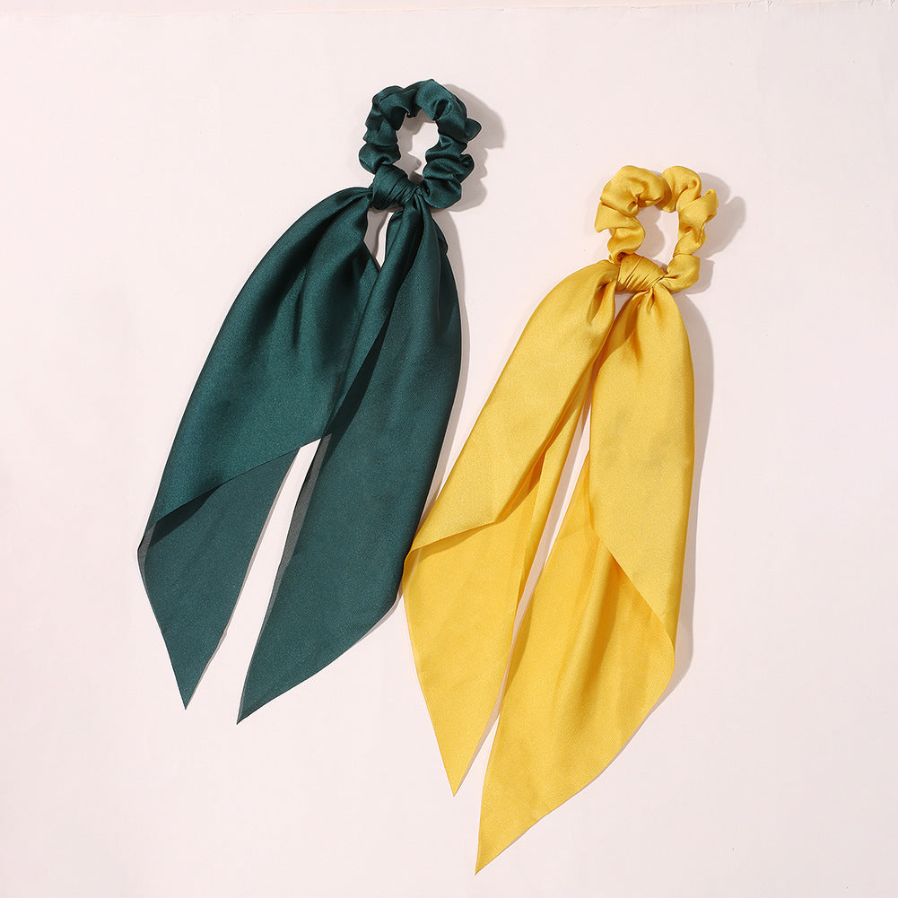 SEVLYA Gentle Hold Satin Scrunchies — Pack 6/8