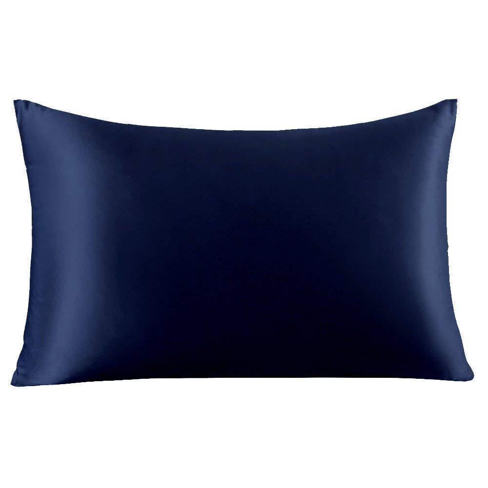 SEVLYA Satin Pillowcase — Standard/Queen (Zipper)