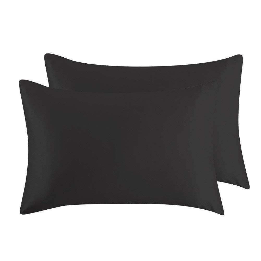 SEVLYA Satin Pillowcase — Standard/Queen (Zipper)